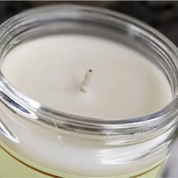 White Barn White Tea & Sage Mason Single Wick Candle - Picture 4 of 6